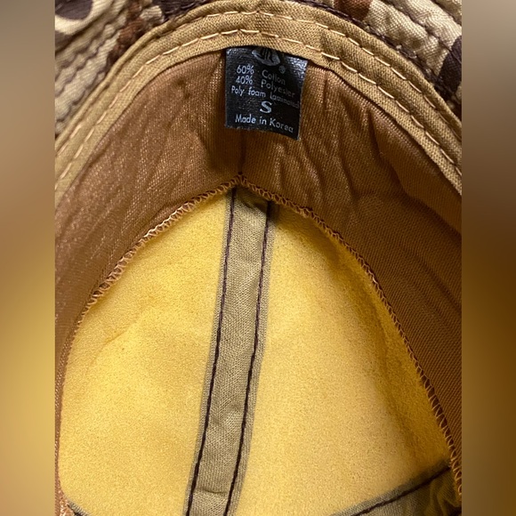 Vintage Hunting Camouflage Foamy Bucket Hat Small - Picture 4 of 5